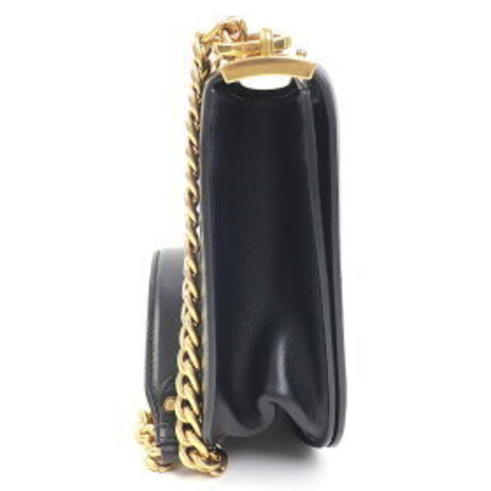 Prada Leather Shoulder Bag Metal Logo Flap Chain Pionnier Crossbody Messenger - Picture 4 of 7